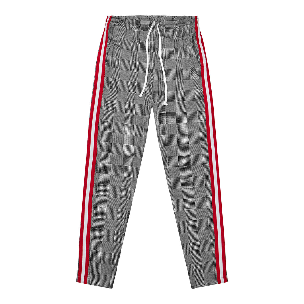 Sweatpants - Grey / Red