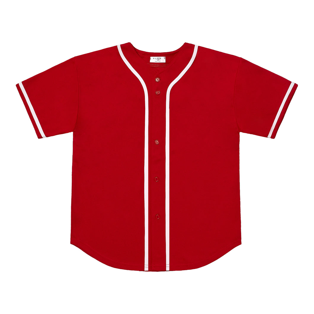 Baseball Jersey - Red / White
