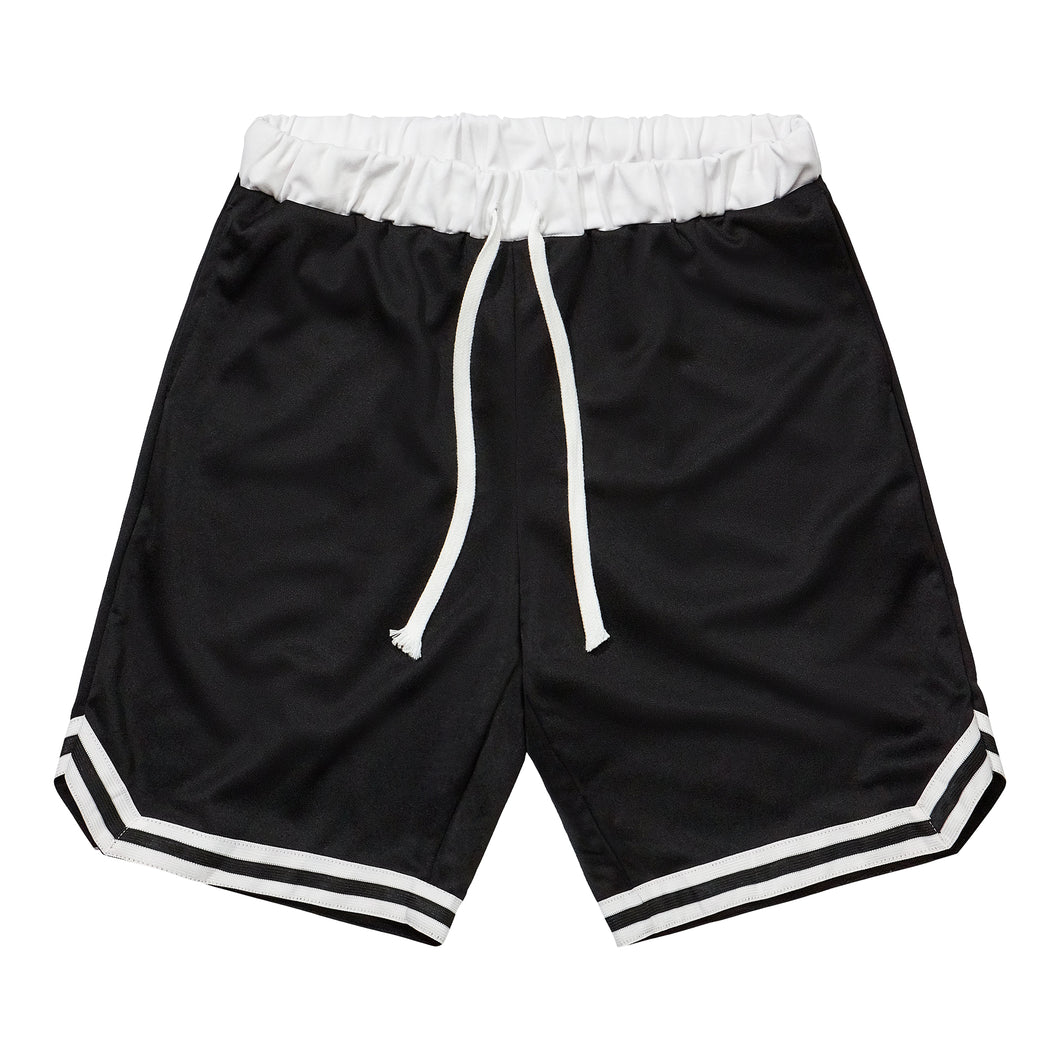 Athletic Shorts 2 - Black / White