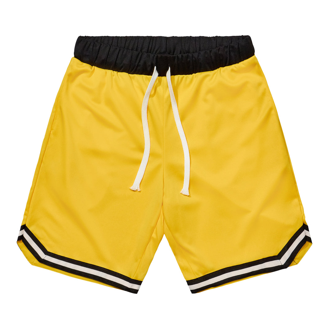 Athletic Shorts 2 - Yellow / Black