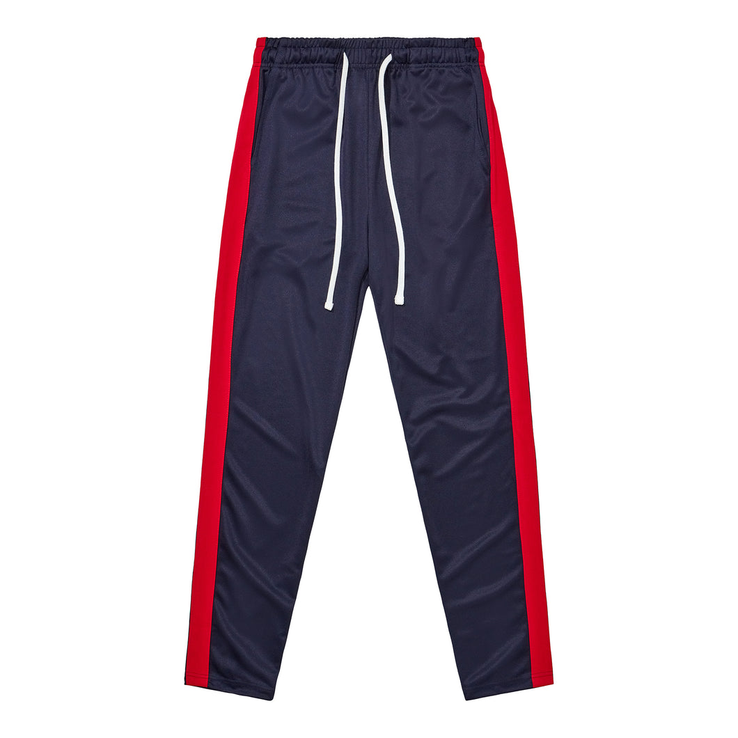 Sweatpants - Navy Blue / Red