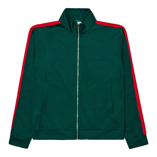 Track Jacket - Green / Red