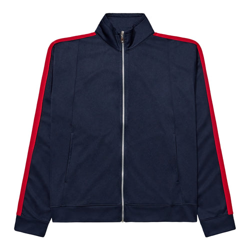 Track Jacket - Navy / Red