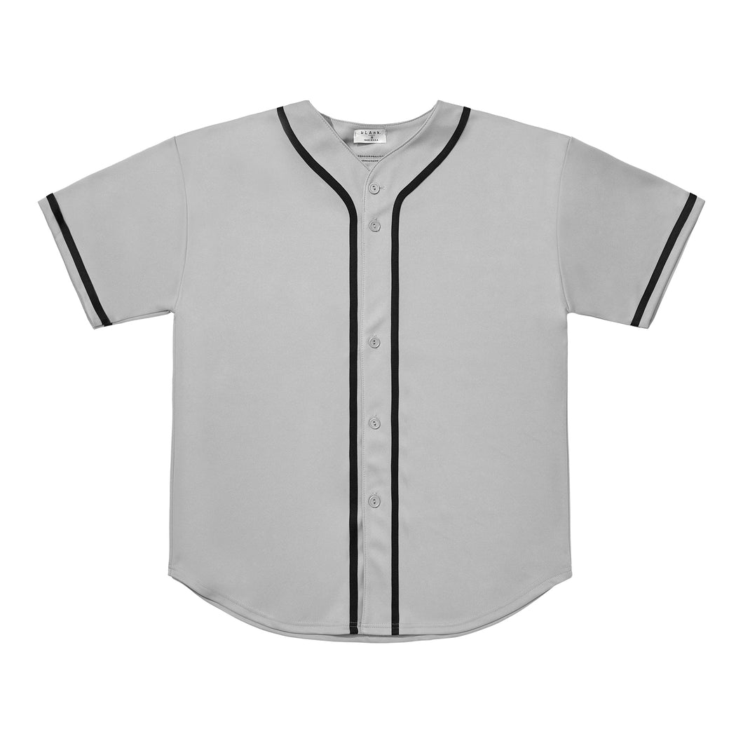 Baseball Jersey - Grey / White