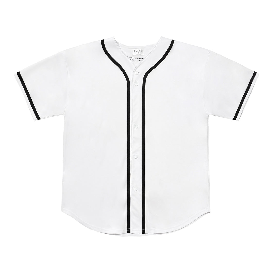 Baseball Jersey - White / Black