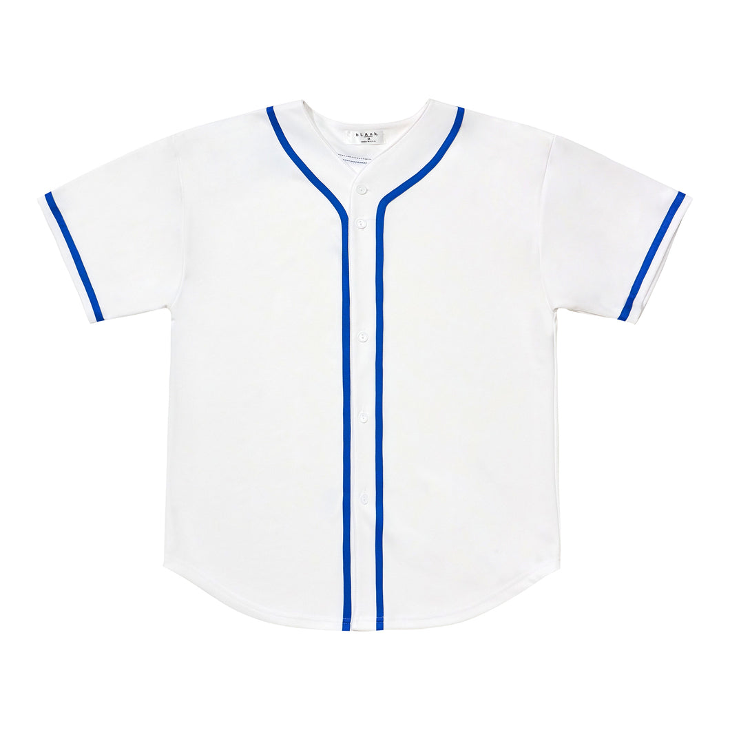 Baseball Jersey - White / Blue