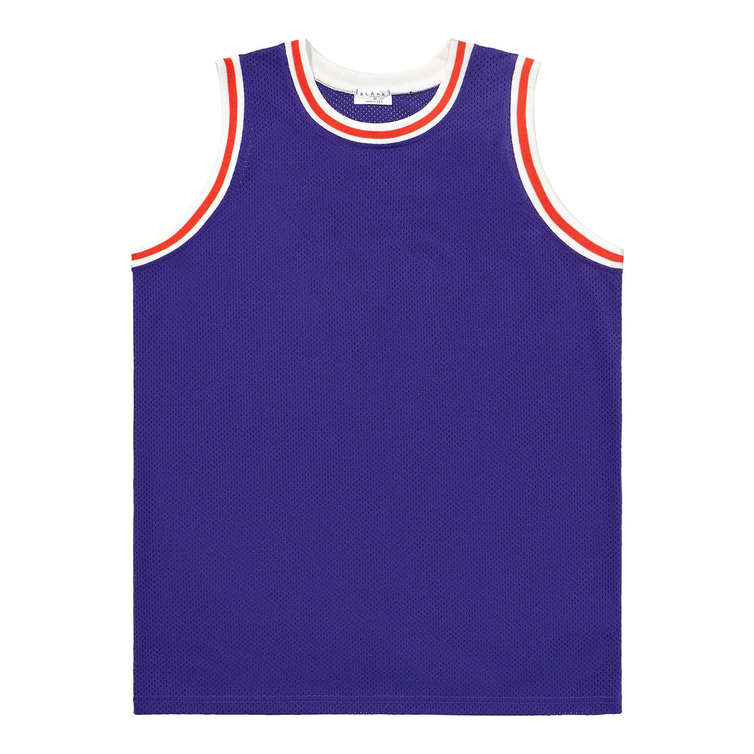 Basketball Jersey - Purple / Orange / White