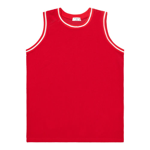 Basketball Jersey - Red / White
