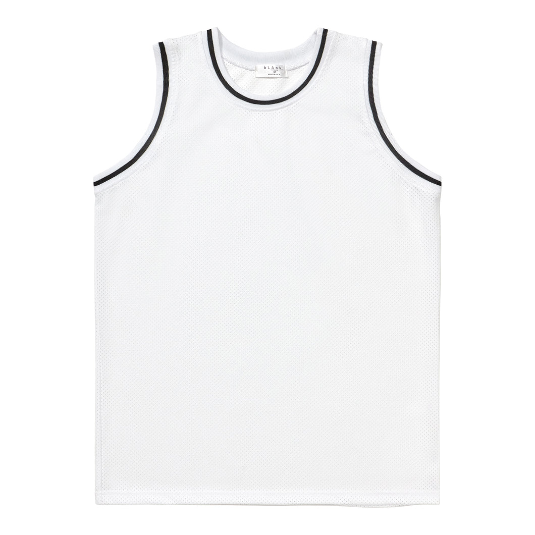 Basketball Jersey - White / Black